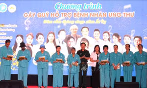 Lan tỏa nghĩa tình từ chương trình gây quỹ hỗ trợ bệnh nhân ung thư nghèo