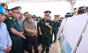 Thủ tướng Phạm Minh Chính kiểm tra, thúc đẩy triển khai các dự án hạ tầng trên địa bàn tỉnh Phú Thọ