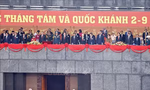 Điện, thư, thông điệp chúc mừng Kỷ niệm 80 năm Quốc khánh nước Cộng hòa xã hội chủ nghĩa Việt Nam