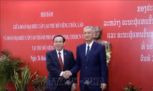 Thành phố Hồ Chí Minh và Thủ đô Viêng Chăn của Lào tăng cường hợp tác