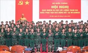 Những người lính 'Bộ đội Cụ Hồ' quyết tâm thực hiện sứ mệnh nhân đạo quốc tế tại Myanmar 