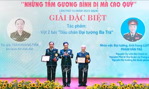 35 tác phẩm xuất sắc đoạt giải Cuộc thi viết 'Những tấm gương bình dị mà cao quý' lần thứ 15 