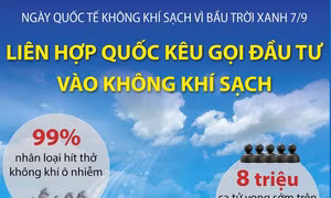 Liên hợp quốc kêu gọi đầu tư vào không khí sạch