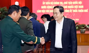 Chủ tịch Quốc hội Trần Thanh Mẫn: Quyết tâm đổi mới mạnh mẽ vì sự phát triển của đất nước