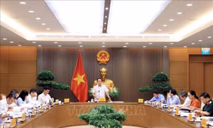 Phó Thủ tướng Lê Tiến Châu chủ trì họp góp ý vào 3 dự án luật