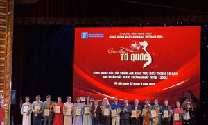 Vinh danh 55 tác phẩm âm nhạc tiêu biểu trong 50 năm sau ngày thống nhất