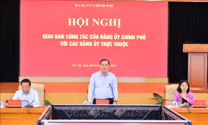 Khơi thông nguồn lực, thúc đẩy tăng trưởng gắn với xây dựng Đảng vững mạnh