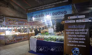 Đà Nẵng khai mạc phiên chợ thương mại điện tử kết nối sản phẩm truyền thống