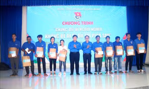 Lan tỏa tinh thần sẻ chia với cộng đồng trong đoàn viên, thanh niên