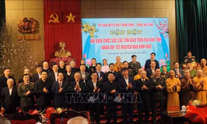 Chức sắc các tôn giáo tích cực hưởng ứng các phong trào ích nước, lợi dân