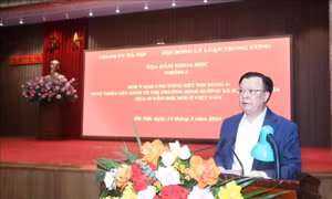 Tọa đàm khoa học về Phát triển kinh tế thị trường định hướng xã hội chủ nghĩa