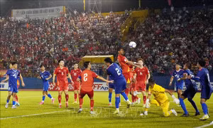 Đội tuyển Việt Nam thắng 3 - 1 trước Nepal ở vòng loại Asian Cup 2027