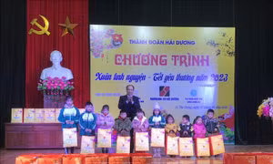 Chung tay chăm lo, hỗ trợ thanh thiếu nhi khó khăn dịp Tết Nguyên đán 2024