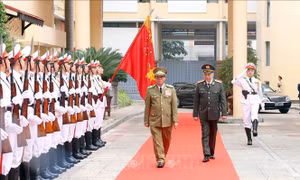 Thắt chặt hơn nữa quan hệ hợp tác Công an Việt Nam - Lào