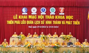 Lần đầu tổ chức hội thảo khoa học về Thiền phái Liễu Quán ở Việt Nam