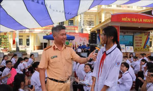 Mỗi đoàn viên thanh niên cần nâng cao ý thức văn hóa giao thông