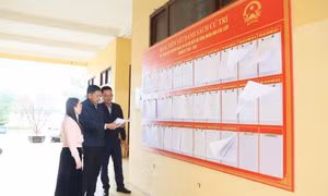 Quảng Trị tổ chức bỏ phiếu sớm tại xã miền núi Trường Sơn
