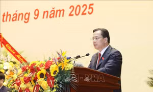 Đồng chí Hoàng Văn Nghiệm được bầu giữ chức Bí thư Tỉnh ủy Lạng Sơn