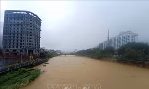 Cảnh báo sạt lở nghiêm trọng trên tuyến Quốc lộ 2, đoạn đầu phường Hà Giang 1