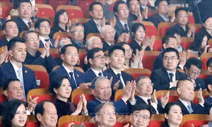 Tổng Bí thư, Chủ tịch nước Tô Lâm dự Chương trình nghệ thuật hữu nghị Việt Nam - Trung Quốc