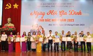Bắc Ninh: Biểu dương 40 gia đình văn hóa tiêu biểu 