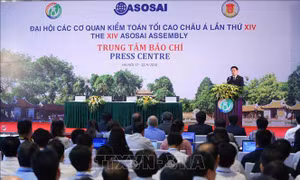 ASOSAI 14: Đại hội các Cơ quan Kiểm toán tối cao châu Á sẽ thông qua 'Tuyên bố Hà Nội'