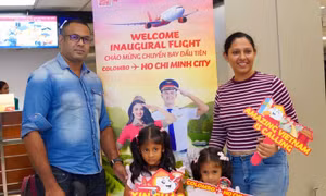Vietjet khai trương đường bay thẳng Colombo - TP HCM, mở lối đến đảo quốc Sri Lanka