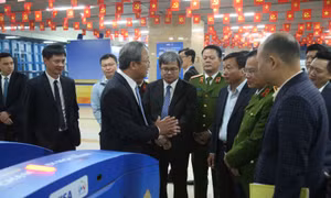 Hà Nội Metro áp dụng hệ thống kiểm soát vé tự động tuyến đường sắt Cát Linh-Hà Đông
