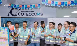 Năm tài chính 2026 (FY2026), Coteccons doanh thu dương 38%, lợi nhuận dương hơn 72%