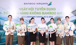 Bamboo Airways sẽ tuyển dụng 1.000 tiếp viên hàng không trong năm 2026