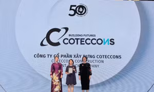 Coteccons 4 năm liên tiếp vào Top 50 Doanh nghiệp phát triển bền vững 