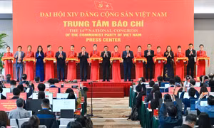 Trung tâm báo chí Đại hội XIV: Đáp ứng tác nghiệp của phóng viên trong nước và quốc tế 