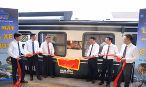 Ra mắt Toa xe Chỉ huy trên tàu – 'Sở chỉ huy di động' của ngành đường sắt