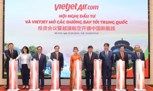 Vietjet công bố 5 đường bay mới tới Trung Quốc