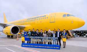 Vietravel Airlines khai trương đường bay thẳng TP Hồ Chí Minh – Vinh