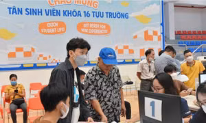 Trong hai ngày, Trường Đại học Phenikaa đón hơn 1.000 tân sinh viên.