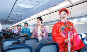 Vietravel Airlines mang văn hóa Việt lên chuyến bay cuối năm