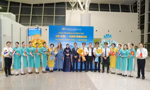 Vietnam Airlines khai thác đường bay thẳng Hà Nội - Amsterdam