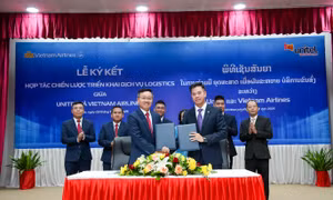 Vietnam Airlines thúc đẩy thương mại, du lịch tại thị trường Lào
