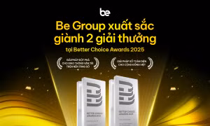 Be Group khẳng định vị thế công nghệ Việt với chiến thắng kép tại Better Choice Awards 2025