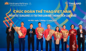 Vietnam Airlines đồng hành cùng thể thao Việt Nam tại SEA Games 33 và ASEAN Para Games 13
