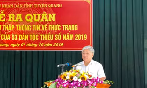 Ra quân điều tra, thu thập thông tin kinh tế - xã hội của 53 dân tộc thiểu số năm 2019 
