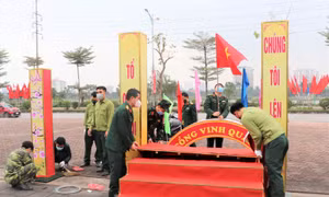 Hà Nội sẵn sàng cho ngày giao nhận quân trang nghiêm, an toàn, đảm bảo phòng dịch