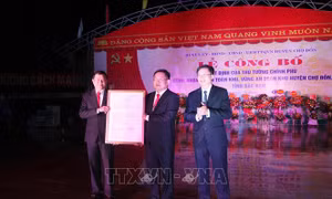 Phê duyệt nhiệm vụ lập quy hoạch phục hồi ATK Chợ Đồn