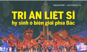 Tri ân liệt sĩ hy sinh ở biên giới phía Bắc