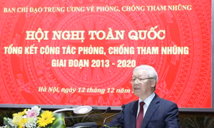 Hoàn thiện thể chế về quản lý kinh tế xã hội để phòng chống tham nhũng