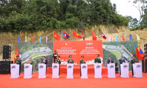 Trạm phối hợp công tác biên giới: Công trình đặc biệt của tình hữu nghị Việt Nam - Lào