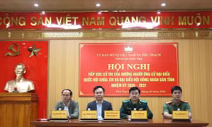 Cam kết đại diện cho quyền lợi chính đáng của nhân dân