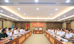 Đảng ủy Quân chủng Hải quân tổng kết 10 năm thực hiện Chỉ thị 05 của Bộ Chính trị