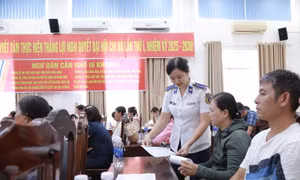 Nâng cao ý thức pháp luật về phòng chống IUU cho ngư dân
